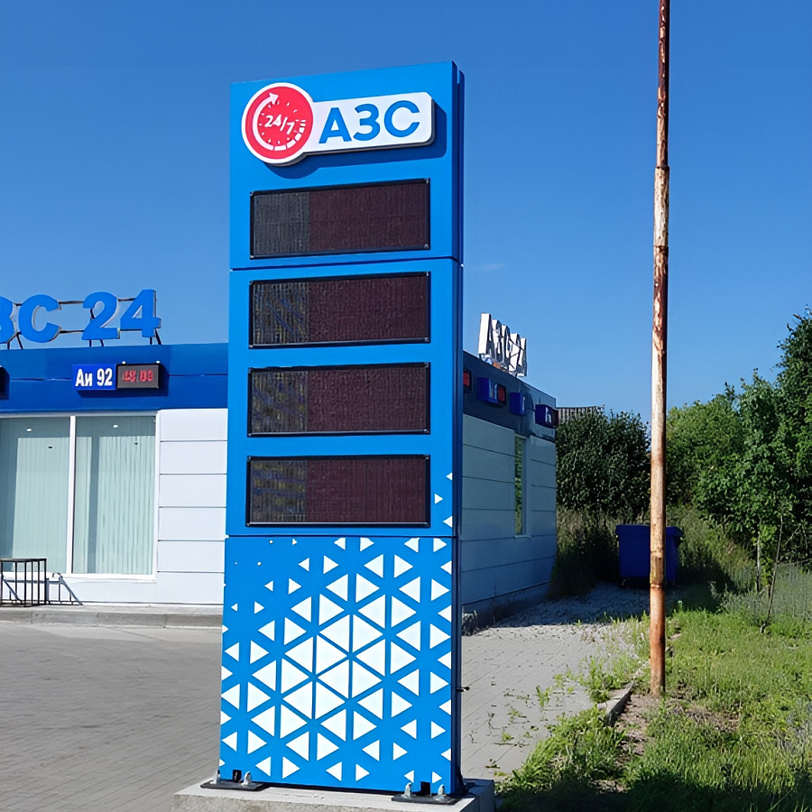 Фигурные стеллы и пилоны