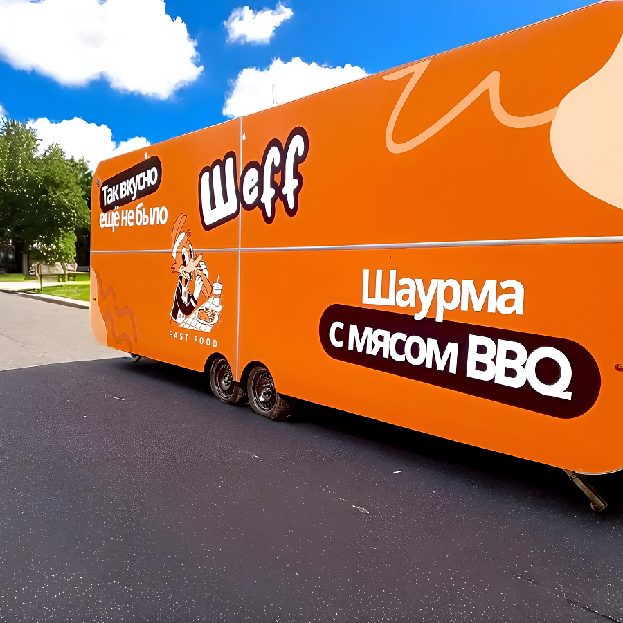 Брендирование грузовых автомобилей 
